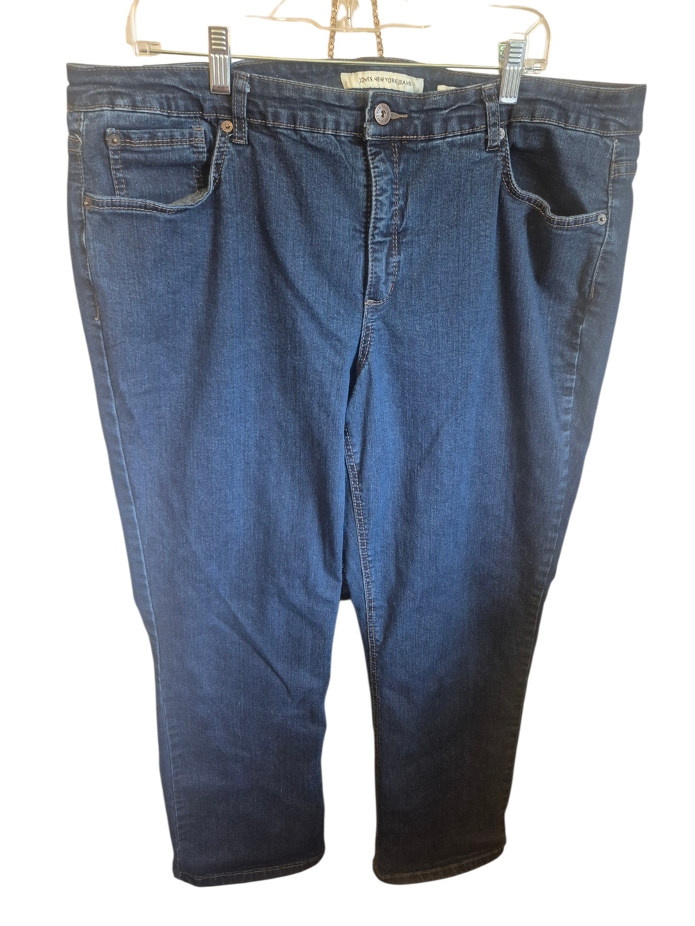 Jones New York Straight Leg Womens Jeans 20W Petite